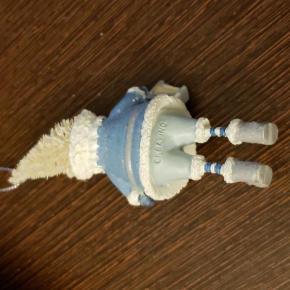 Kurt  Adler E0438 Old Fashioned Santa in Blue Christmas Ornament - Picture 3 of 6